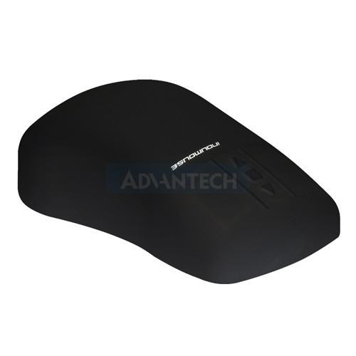 Indukey Mouse TKH-MOUSE-IND-SCROLL-IP68-BLACK-LASER-USB, Industrial Scroll IP68 Black LASER USB (Aluminium)